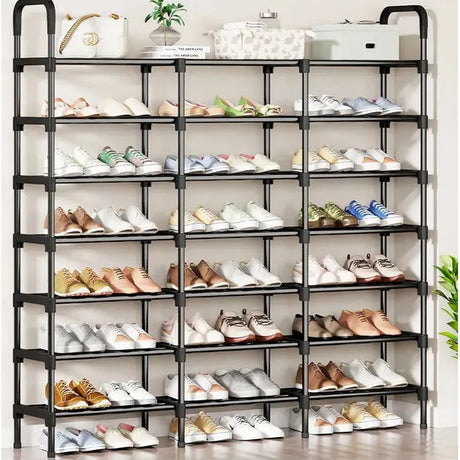 Multilayer Shoe Rack Space Saving Hallway Shoe Organizer Stand Home Furniture