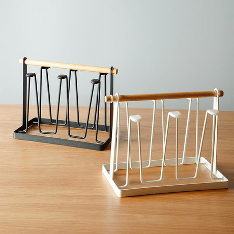 Luxury Iron Cup/Glass Holder Rack | 6 Hangers, Corrosion Resistant- Furaha Finds Kenya