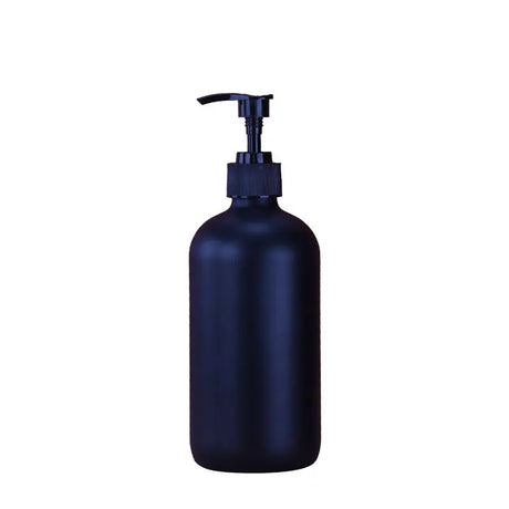 Matt Black Plastic Soap Dispenser Bottle 500ml | Ideal For Bathrooms, Kitchens, And Commercial Spaces- Furaha Finds Kenya
