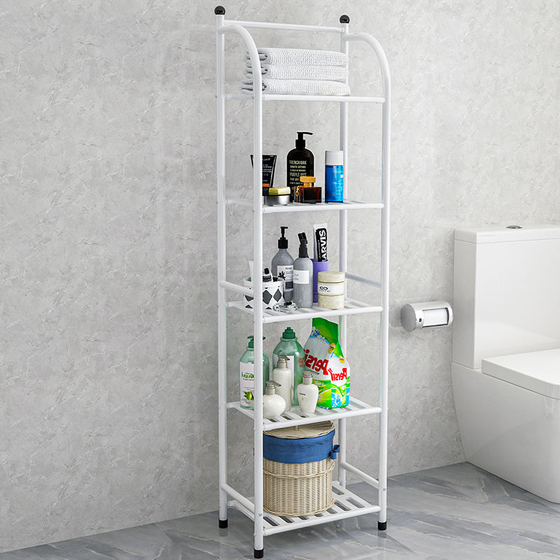 Furaha Finds Multifunctional 5-Layered Metal & Plastic Storage Rack 