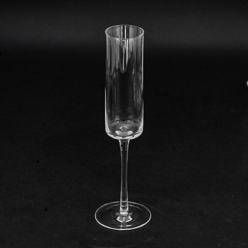 Polycarbonate Champagne Flute Glasses | Set of 6 Clear Acrylic Toasting Glasses | 150ml Capacity- Furaha Finds Kenya