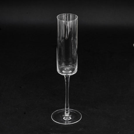 Polycarbonate Champagne Flute Glasses | Set of 6 Clear Acrylic Toasting Glasses | 150ml Capacity- Furaha Finds Kenya