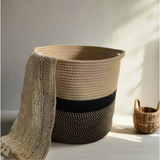 Handwoven Multipurpose Basket Stylish & Durable Storage Solution Laundry Appliances Laundry Baskets