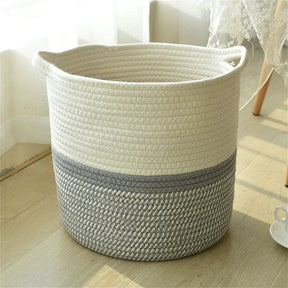 Handwoven Multipurpose Basket Stylish & Durable Storage Solution Laundry Appliances Laundry Baskets