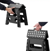Furaha Finds Heavy-Duty Stepping Stool with Handle – Sturdy, non-slip step stool