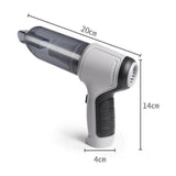 2 in 1 Wireless Car Vacuum Cleaner High Suction & Portable Handheld Dust Remover