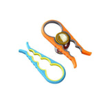 Multifunctional 4in1 Bottle Opener | Non-Slip Jar Lid and Bottle Opener | Labor-Saving Can Opener for Kitchen Use