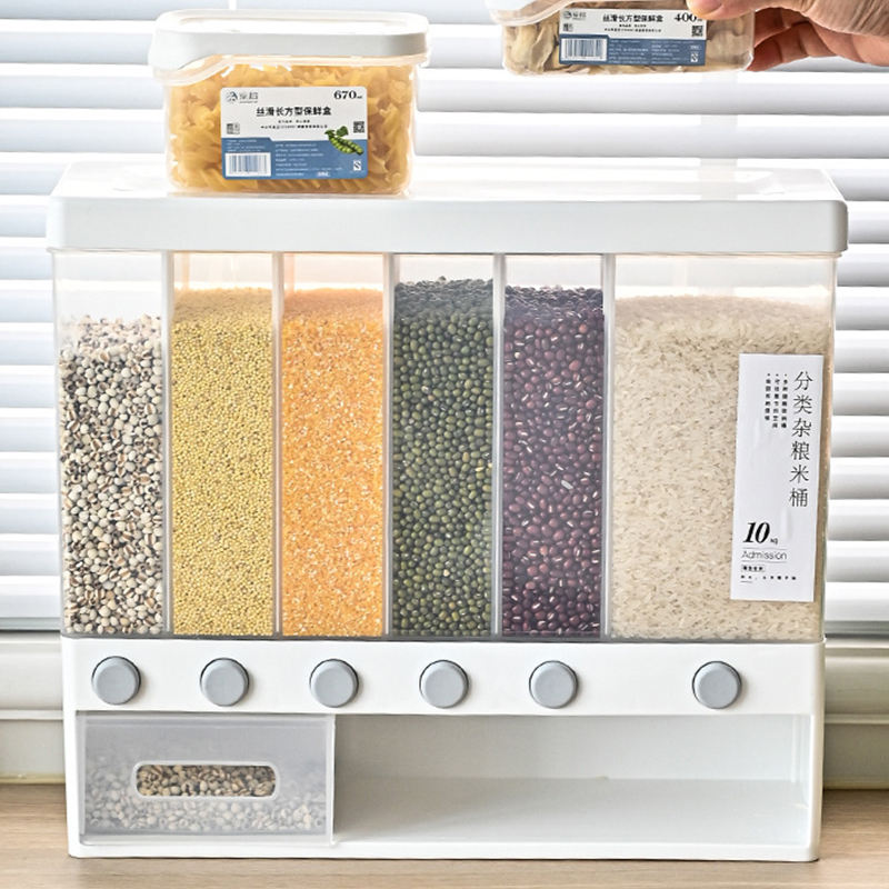 Furaha Finds Cereal Dispenser.