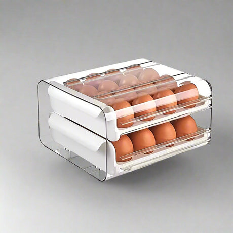 32Piece Egg Holder Tray Durable & Stackable Egg Storage Container- Furaha Finds Kenya