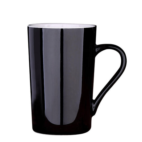 Set of 6 Vibrant Two Tone Ceramic Coffee and Tea Mugs 400ml capacity- Furaha Finds Kenya