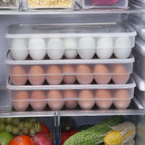 34 Egg Storage Container with Lid |Refrigerator Organizer|34cmx26cmx7.5cm- Furaha Finds Kenya