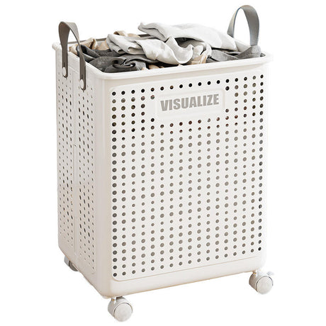Furaha Finds Foldable Multipurpose Hamper Basket with Wheels 