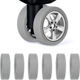 Silicone Luggage Wheel Covers 8pcs Set Anti Scratch Suitcase Wheel Protectors- Furaha Finds Kenya