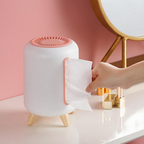 Vertical Ventilation Serviette or Tissue Holder Available in White+Blue & White+Pink Stylish Tissue Dispenser