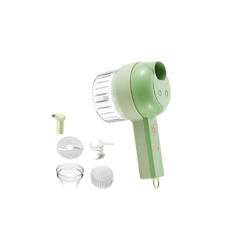 Dual Purpose Electric Food Chopper | 2in1 Garlic Masher, Frother & Egg Beater, 350ml with USB Charging- Furaha Finds Kenya