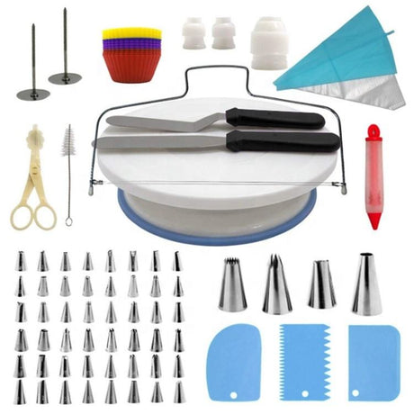 106 Pcs Cake Decorating Set | Complete Kit for Professional Quality Cake Decorations |- Furaha Finds Kenya