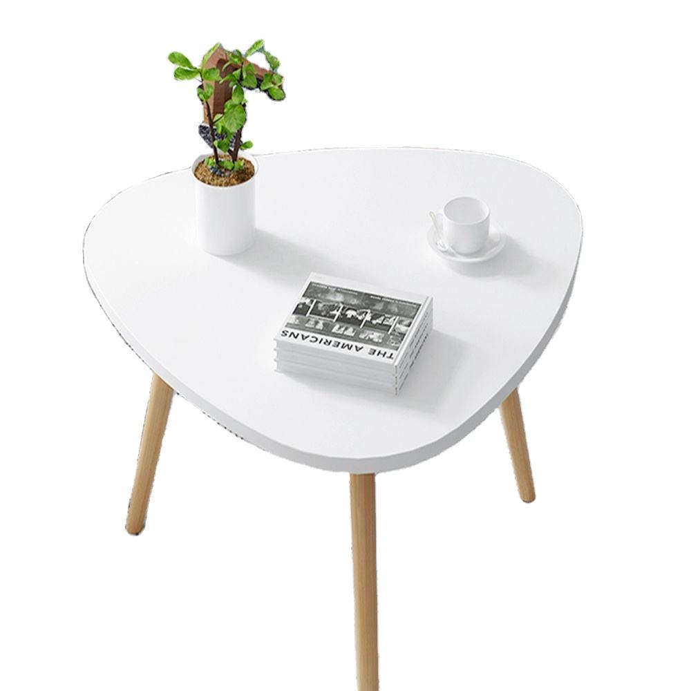 Amazing Wood Triangle Side Table