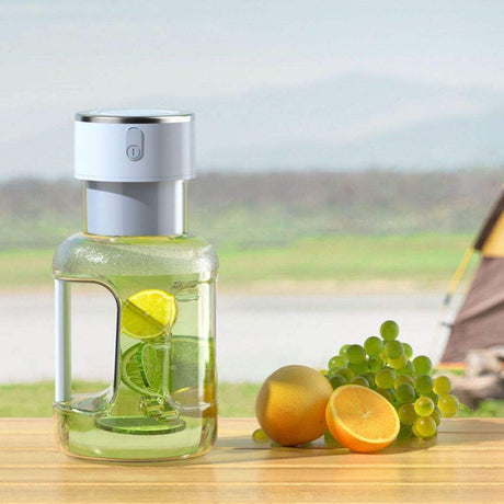 Cordless Portable Blender/Juicer with USB Charging | 1600ml MultiFunctional Electric Juicer Cup | Portable USB Charging Blender for Smoothies & Juices- Furaha Finds Kenya