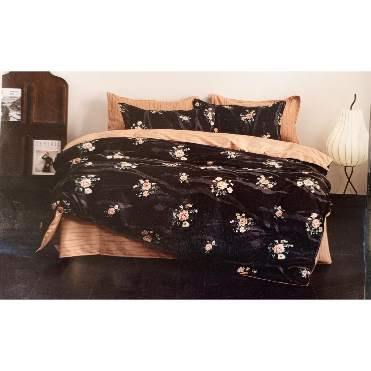 Heavy Cotton Binded Duvet Set | 7x7 Duvet with 1 Bedsheet & 2 Pillowcases