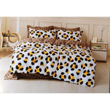 Heavy Cotton Binded Duvet Set | 7x7 Duvet with 1 Bedsheet & 2 Pillowcases