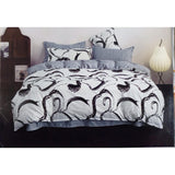 Heavy Cotton Binded Duvet Set | 7x7 Duvet with 1 Bedsheet & 2 Pillowcases