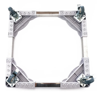 Heavy Duty Adjustable Stand for Washing Machine, Fridge, and Cooker with Wheels and 8 Support Legs Kitchen Household Appliance Accessories