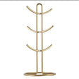 Heavy Duty Stainless Cups Stand | Available in Silver and Gold, Durable and Stylish