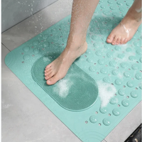 Heavy Non-Slip Bathroom Mat with Foot Massage Texture 50x80cm Bathroom mat Bath Mats & Rugs