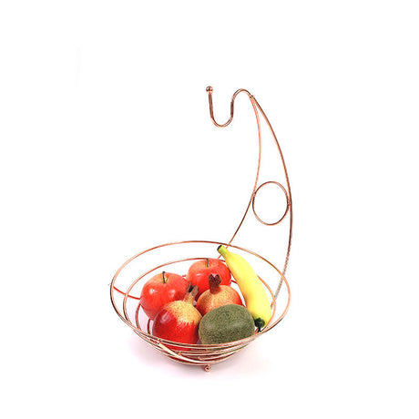 Banana Rack Stainless Steel 28cm Hanging Fruit Holder- Furaha Finds Kenya