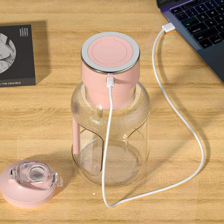 Cordless Portable Blender/Juicer with USB Charging | 1600ml MultiFunctional Electric Juicer Cup | Portable USB Charging Blender for Smoothies & Juices- Furaha Finds Kenya