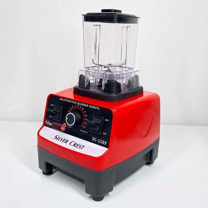 2in1 Silver Crest Blender 4500 Watts Electric Multifunction Stainless Steel Blender with Beauty Blades for Household Use- Furaha Finds Kenya