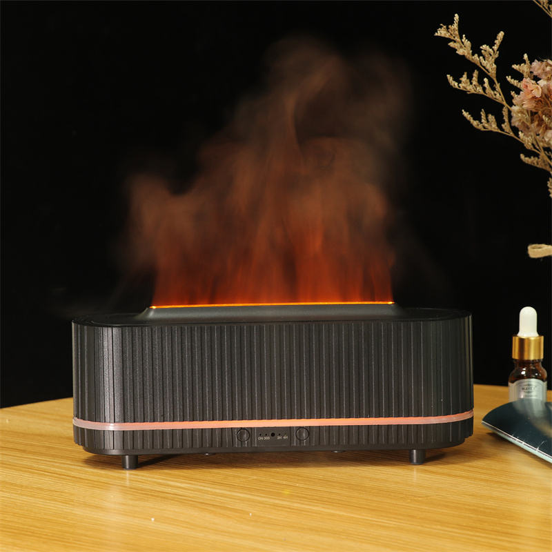 3D Flame Humidifier Diffuser with Remote 200ml Aromatherapy Unit- Furaha Finds Kenya