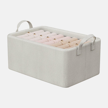 Foldable Multipurpose Organizer | Sturdy Soft Handles | 47 x 28 x 20cm | Washable & Space-Saving- Furaha Finds Kenya