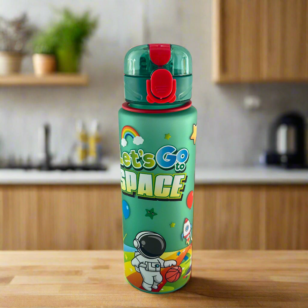 Furaha Finds 700ml Kids Space Water Bottle 