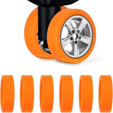 Silicone Luggage Wheel Covers 8pcs Set Anti Scratch Suitcase Wheel Protectors- Furaha Finds Kenya
