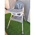 High Baby Feeding Chair Foldable, Height Adjustable, with Wheels Kids Essentials High Chairs