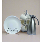 High Quality 13 Piece Dinner Set | 6 Cups, 6 Plates, & 2L Unbreakable Flask for Stylish Dining | Home Office Dining Set