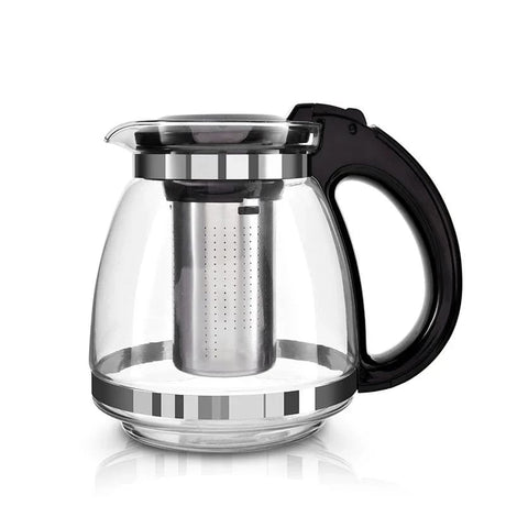 High Quality 1500ml Capacity Borosilicate Glass Infuser Kettle | Multipurpose | Tea, Coffee | Home & Office