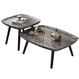 High Quality 2pc Coffee Table Set Modern Minimalist Design for Living Room & Lounge