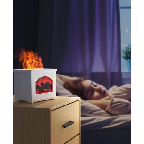 High Quality 3D Fireplace Aromatherapy Diffuser | Cool Mist Humidifier | 270ml Capacity