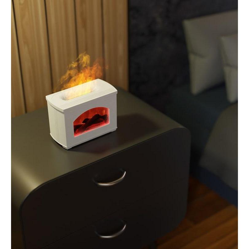 High Quality 3D Fireplace Aromatherapy Diffuser | Cool Mist Humidifier | 270ml Capacity