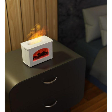 High Quality 3D Fireplace Aromatherapy Diffuser | Cool Mist Humidifier | 270ml Capacity