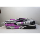 High Quality 6 Piece Pakistan Bedsheets Set | 1 Fitted, 1 Flat Sheet & 4 Pillowcases (7x7 Size)