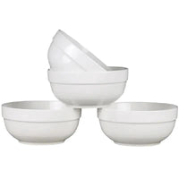 High Quality 7 Inch Cereal Bowls Set of 6 Microwave and Dishwasher Safe Bowls Dinnerware
