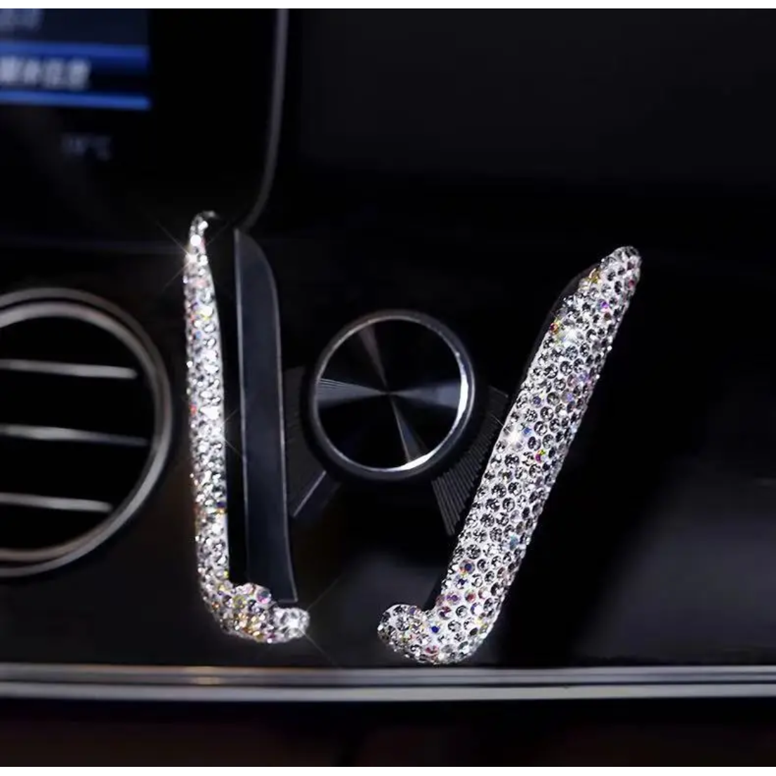 High Quality ABS + Rhinestones Diamond Crystal Car Phone Holder