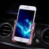 High Quality ABS + Rhinestones Diamond Crystal Car Phone Holder