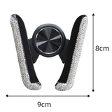 High Quality ABS + Rhinestones Diamond Crystal Car Phone Holder
