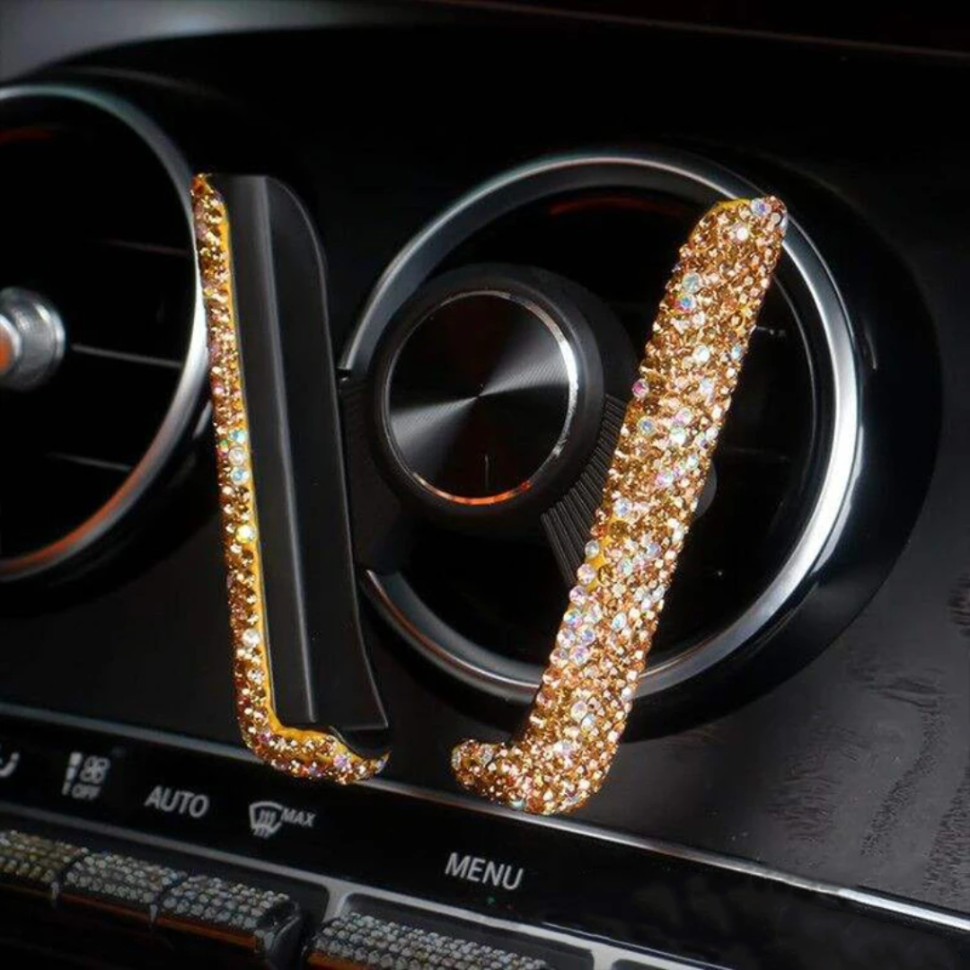 High Quality ABS + Rhinestones Diamond Crystal Car Phone Holder