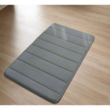 High Quality Absorbent Fabric Cobblestone Embossed Bathroom Door Mats 50 cm x 80 cm Bathroom Use