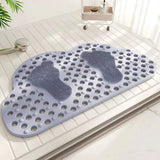 High Quality Anti Skid Bathroom Shower Mat Soft Durable and Water Resistant Bathroom Accessories Bath Mats & Rugs